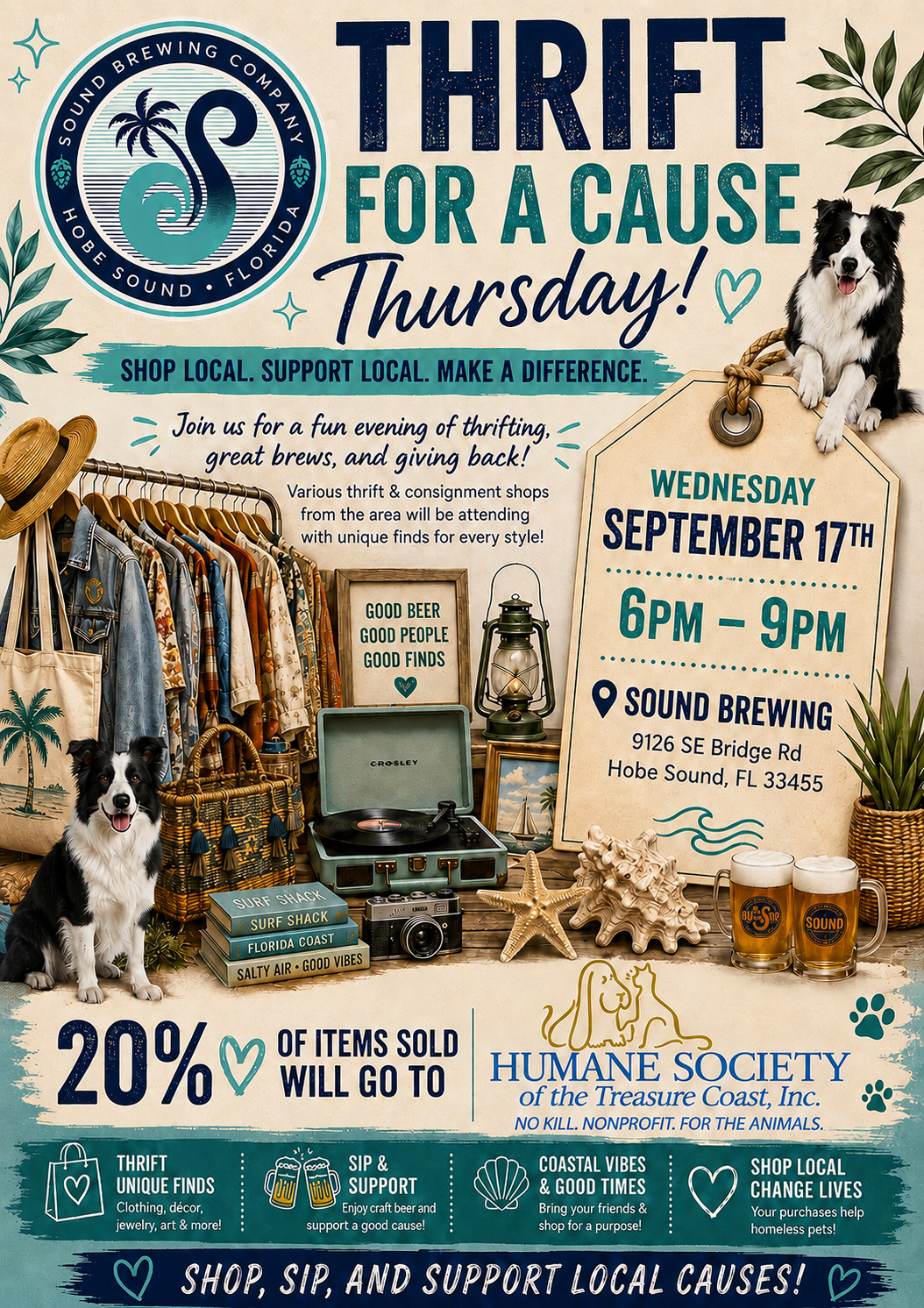 Hobe Sound Brewing - Thrift for a Cause